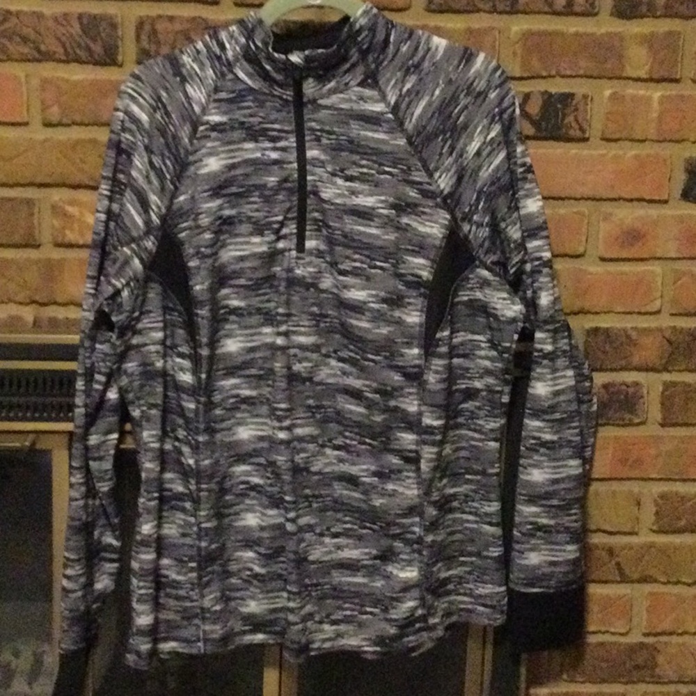 Ladies XXL 3/4 zip jacket